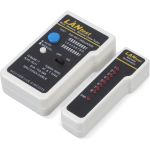 Тестер для витой пары Cabeus с переходниками для коаксиального кабеля HT-519CT (артикул 26147855) – фото 1