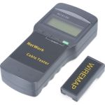 Тестер для витой пары c LCD дисплеем Cabeus (SC8108) CT-LCD-RJ45 (артикул 26148137) – фото 1