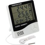Цифровой термометр-гигрометр с выносным датчиком Homestar HS-0109 104304 (артикул 21569278) – фото 1