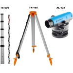 Комплект INSTRUMAX: нивелир AL-124 + рейка TS-500 + штатив TR-160 IM0131_К (артикул 16793701) – фото 1