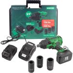 Ударный аккумуляторный гайковерт Rockforce 3/4 + набор головок ударных RF-WT02F1162(51884) (артикул 25869977) – фото 1