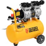 Безмасляный компрессор DENZEL DLS950/24 950 Вт, 165 л/мин, ресивер 24 л 58026 (артикул 15905072) – фото 1