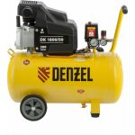 Воздушный компрессор DENZEL DK1800/50,Х-PRO 1,8 кВт, 280л/мин, 50л 58068 (артикул 15905075) – фото 1