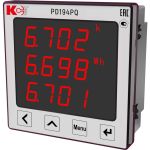 Многофункциональный сетевой измеритель КС PD194PQ-9R4T 5/5А 500В К 3ф. 4пр -40+70 кл. т. 0,5 61003 (артикул 26522456) – фото 1