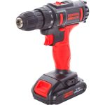 Аккумуляторный шуруповерт REDVERG Basic SD18LE/1-2 6680821 (артикул 27884306) – фото 1