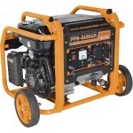 Генератор CARVER PPG- 3600АM бензин LT-168F-1, 2,5/2,8 кВт, 220В, бак 15 л, колеса 01.020.00026 (артикул 24574209) – фото 1