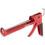 Пистолет для выдавливания силикона INTERTOOL 225мм, с обрезиненной рукояткой HT-0023 (артикул 20216644) – фото 1