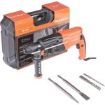 Перфоратор PATRIOT RH 267 SDS+, мощность 825 Вт, 2.8 Дж, 3 режима работы, макс.диаметр 26 мм, набор буров и долот, глубиномер, кейс 140301327 (артикул 25982753) – фото 1