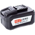 Аккумулятор REDVERG Li-Ion 18V, 6.0Ач (730041) 6681091 (артикул 28039466) – фото 1
