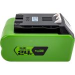 Аккумулятор для Greenworks 24В, 3.0 А*ч (Li-Ion) PN: G24B2 TopOn TOP-PTGD-GW-24-3.0 (артикул 21287356) – фото 1