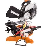 Аккумуляторная торцовочная пила WORX без АКБ и ЗУ, коробка WX845.9 (артикул 16451701) – фото 1