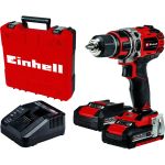 Аккумуляторная дрель Einhell pxc te-cd 18/50 li bl, 18в, 50нм, патрон 13мм, 2x2,0 ач, кейс 4513896 (артикул 27694434) – фото 1