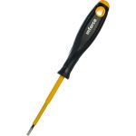 Диэлектрическая отвертка SL3х80мм Inforce 06-09-77 (артикул 15849816) – фото 1