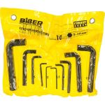 Набор имбусовых ключей 2-14мм Biber 90502 тов-085695 (артикул 15738482) – фото 1