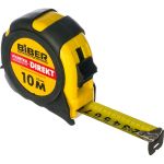 Рулетка (обрезиненный корпус, 10 м х 25 мм) Biber DIREKT 40105 тов-054502 (артикул 15738332) – фото 1