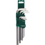 Комплект угловых шестиграников Jonnesway LONG H02SM109S (артикул 13938680) – фото 1