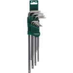 Комплект угловых ключей с центрированным штифтом EXTRA LONG TORX Jonnesway H08S110S (артикул 13938690) – фото 1