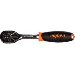 Рукоятка трещоточная 1/4" DR для торцевых головок Ombra 281402 (артикул 13939552) – фото 1