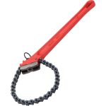 Односторонний цепной ключ с двойными губками REKON 14" 028414 (артикул 15603866) – фото 1