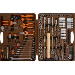 Набор автомобильного инструмента 1/2"DR, 3/8"DR и 1/4"DR, 150 предметов&nbsp;Ombra OMT150S (артикул 15126095) – фото 1
