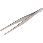 Пинцет 125мм (прямой, рифленый, блистер) REXANT 12-0360 (артикул 15736396) – фото 1