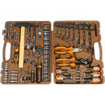 Универсальный набор инструмента 1/2"DR и 1/4"DR с 12-гранными головками 1/2"DR, 77 шт OMBRA OMT77S12 (артикул 15394248) – фото 1