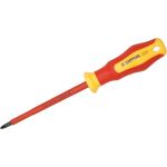 Диэлектрическая крестовая отвертка SHTOK 1000В Ph2x125 мм 09206 (артикул 15520444) – фото 1