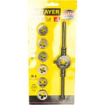Набор плашек STAYER MASTER плашкодержатель, плашки 7шт, 8 предметов 28015-H8_z01 (артикул 15889587) – фото 1