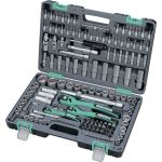 Набор инструмента 1/4", 3/8", 1/2", CrV, S2, усиленный кейс, 151шт STELS 14114 (артикул 15568961) – фото 1