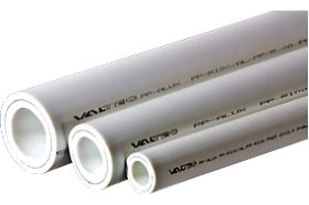 Труба PP-ALUX армированная алюминием, PN 25, 20мм, белый Valtec VTp.700.AL25.20 (артикул 15637466) – фото 1