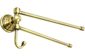 Полотенцедержатель Bath Plus BRONX gold тройной BXG-65702A-3 (артикул 20245030) – фото 1