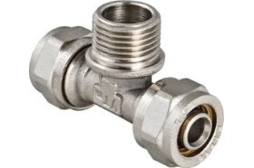 Тройник 20х3/4"х20 Valtec 686 (артикул 15508190) – фото 1
