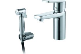 Смеситель для раковины D&K с гигиеническим душем DA1322601 (артикул 16413707) – фото 1