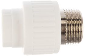 Комбинированная муфта FUSITEK 20х3/4 НР FT04302 (артикул 16335042) – фото 1