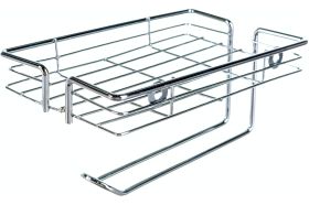 Держатель для туалетной бумаги с полкой Аквалиния W7201 (артикул 17243238) – фото 1
