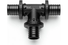 Равнопроходной тройник Rehau 16 16 16 PPSU полифенилсульфон PX 11600311001 (артикул 15952522) – фото 1