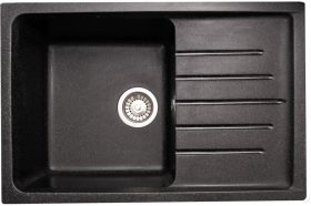 Кухонная мойка GranAlliance GA-41 черный GA-41-308 (артикул 17546976) – фото 1