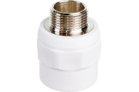 Соединитель PPR с переходом на наружную резьбу 32х3/4 Valtec VTp.701.0.03205 (артикул 15637477) – фото 1