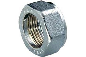 Хромированная накидная гайка 3/4" для вентилей 1/2" FAR FC 8260 34 (артикул 15785781) – фото 1