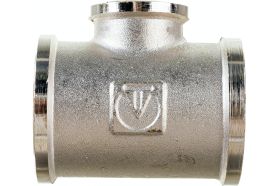 Переходной тройник Valtec 1"х1/2"х1" внутренняя-внутренняя-внутренняя VTr.750.N.0604 (артикул 15622062) – фото 1