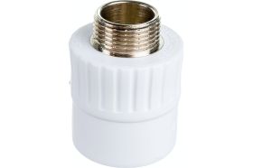 Муфта RTP PN25 комбинированная, наружная резьба, D32х3/4 мм 10667 (артикул 16497968) – фото 1