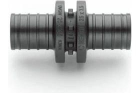Равнопроходная муфта Rehau 32 32 PPSU полифенилсульфон PX 11600141001 (артикул 15953101) – фото 1
