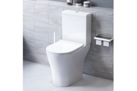 Унитаз-компакт Damixa Sirius безободковый, с сиденьем микролифт DX86C8600SC (артикул 21603742) – фото 1
