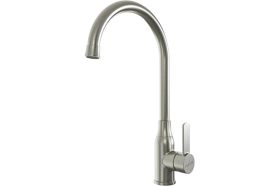 Смеситель для кухни Mixline трубчатый излив 35k MLSS-0321 536275 (артикул 16624880) – фото 1