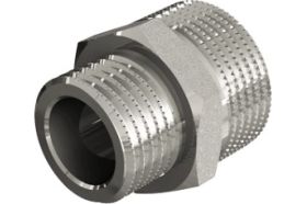 Ниппель ELSEN НН, 1 1/4, 1 1/4, TIN латунь, равнопроходной EBF15.114T (артикул 18285127) – фото 1