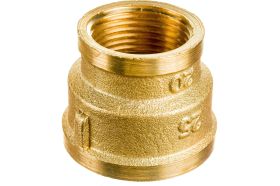 Переходная муфта LEXLINE 1-3/4 вн/вн., латунь 25-20 Украина 511757 (артикул 16616162) – фото 1