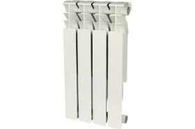 Алюминиевый радиатор ROMMER Plus 500 4 секции RAL9016 89562 (артикул 15836525) – фото 1