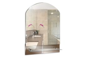 Зеркало Mixline Амели 390x565 с полкой 525468 (артикул 16619882) – фото 1