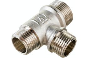 Переходной тройник VALTEC 3/4х1/2х1/2 нар.-нар.-нар. VTr.131.RN.050404 (артикул 16007685) – фото 1