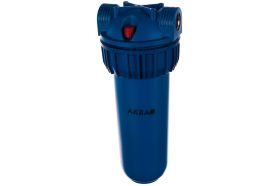 Корпус фильтра АКВА ПРО 10SL синий 6 бар, лат. 3/4"" MY-H10A1. 416 (артикул 15839117) – фото 1
